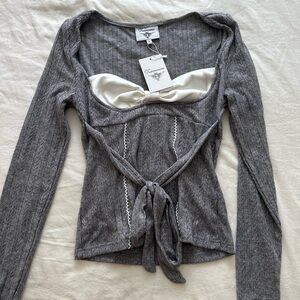 femmenina isabella long sleeve top